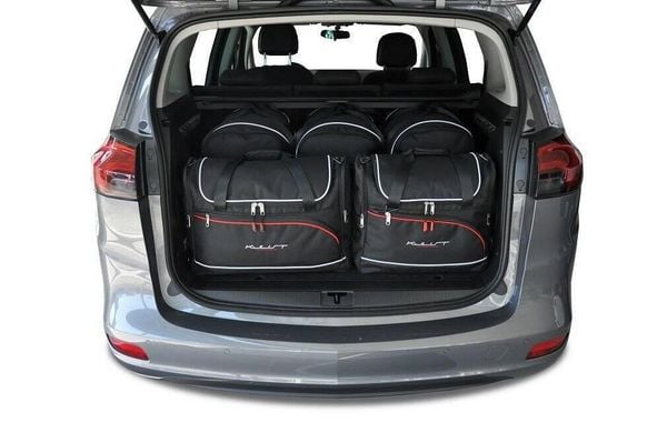 Torby Do Bagażnika Opel Zafira 2011-2019 5Szt Kjust. Czarne torby podróżne KJUST, bez wzorów, z kauczuku. Za 1,503.00 zł.