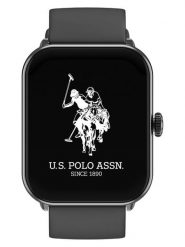 U.S. Polo Assn. Smartwatch w kolorze czarnym rozmiar: onesize. Czarne, cyfrowe zegarki damskie U.S. Polo Assn., metalowe. Za 252.99 zł.