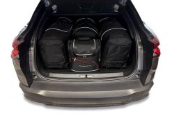 Torby Do Bagażnika Citroen C5 X Phev 2021+ 4Szt Kjust. Czarne torby podróżne KJUST, bez wzorów, z kauczuku. Za 1,250.00 zł.