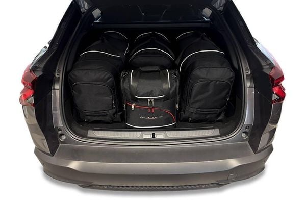 Torby Do Bagażnika Citroen C5 X 2021+ 4Szt Kjust. Czarne torby podróżne KJUST, bez wzorów, z kauczuku. Za 1,332.00 zł.