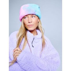 Czapka - Teddy Twist - Różowo-niebiesko-żółta. Niebieskie czapki damskie POEDERBAAS, na zimę, bez wzorów. Za 221.12 zł.