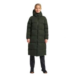 Damska kurtka zimowa Tenson Casual. Zielone kurtki damskie Tenson, na zimę, xl, bez wzorów, z materiału, bez kaptura. Za 646.50 zł.
