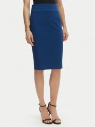 Rinascimento Spódnica ołówkowa CFC0128651003 Niebieski Slim Fit. Niebieskie spódnice damskie Rinascimento, m, bez wzorów, z syntetyku. Za 349.99 zł.