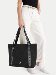 Beverly Hills Polo Club Torebka na telefon CWBEO-BHPC-L-016-09 Czarny. Czarne shopper bag Beverly Hills Polo Club, z materiału, bez dodatków. Za 199.99 zł.