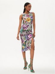 Just Cavalli Sukienka codzienna 76PAO939 Kolorowy Slim Fit. Sukienki damskie Just Cavalli, bez wzorów, z wiskozy, bez ramiączek. Za 2,709.00 zł.