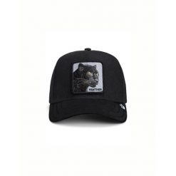 Czapka z daszkiem Goorin Bros. Panther Field Black 101-1450-BLK. Czarne czapki z daszkiem damskie Goorin Bros, bez wzorów. Za 174.00 zł.