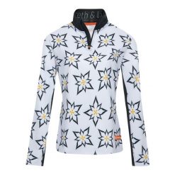 Bluza narciarska Damska Gareth & Lucas The One Hundred and Twelve. Białe bluzy damskie GARETH & LUCAS, na zimę, bez wzorów, z elastanu, bez kaptura. Za 229.99 zł.