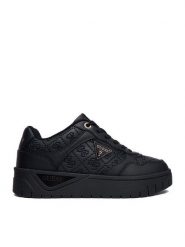Guess Sneakersy CWBEO-BIC34347 Czarny. Czarne buty sportowe dziewczęce Guess, ze skóry, bez zapięcia. Za 249.99 zł.