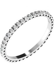 Vittoria Jewels Złoty pierścionek z diamentami rozmiar: 62. Szare pierścionki damskie Vittoria Jewels, z diamentem, złote. Za 1,035.99 zł.