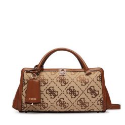 Torebka Guess. Brązowe kuferki damskie Guess, bez dodatków. Za 634.99 zł.