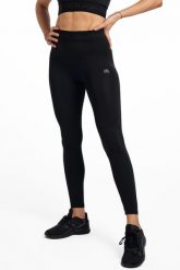 Legginsy fitness damskie Rough Radical Chic. Czarne legginsy damskie ROUGH RADICAL, l, bez wzorów, z dzianiny. Za 119.92 zł.