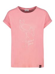 Sublevel Koszulka w kolorze jasnoróżowym rozmiar: M. Różowe bluzki damskie Sublevel, m, bez wzorów, z bawełny, bez kołnierzyka, bez ramiączek. Za 43.99 zł.