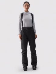 4F Spodnie narciarskie w kolorze czarnym rozmiar: L. Czarne spodnie dresowe damskie 4F, l, bez wzorów, narciarskie, Primaloft. Za 384.71 zł.