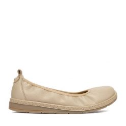 Baleriny Lasocki. Brązowe balerinki damskie Lasocki, bez wzorów. Za 199.99 zł.