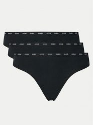 Guess Komplet 3 par fig klasycznych O5RG12 K6YW1 Czarny. Czarne komplety bielizny Guess, z aplikacjami, z bawełny. Za 109.99 zł.