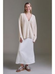 Cotton Candy Kardigan w kolorze kremowym rozmiar: S. Brązowe kardigany damskie Cotton Candy, s, bez wzorów, z bawełny. Za 192.33 zł.