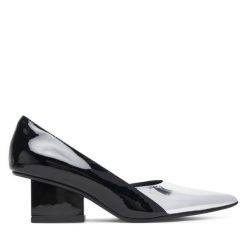 Czółenka United Nude. Czarne czółenka damskie United Nude, bez wzorów, bez obcasa. Za 779.99 zł.