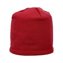 Czapka damska turystyczna CMP 6505313. Czerwone czapki damskie CMP, bez wzorów, z materiału. Za 79.99 zł.