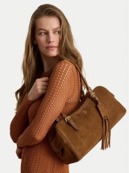 LAUREN RALPH LAUREN Torebka 431P11777001 Brązowy. Brązowe torebki klasyczne damskie Lauren Ralph Lauren, ze skóry, bez dodatków. Za 1,899.00 zł.