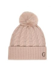 Guess Kapelusz 179113 Różowy. Czerwone kapelusze damskie Guess, z aplikacjami. Za 109.99 zł.