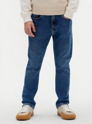 Calvin Klein Jeans Jeansy Dad IB0IB02540 D Niebieski Loose Fit. Niebieskie jeansy chłopięce Calvin Klein Jeans, z bawełny. Za 189.99 zł.