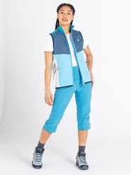 Dare 2b Spodnie funkcyjne "Melodic II" w kolorze turkusowym rozmiar: 36. Niebieskie spodnie dresowe damskie Dare 2b, bez wzorów, z materiału. Za 130.95 zł.