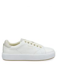 Gant Sneakersy 31531982 Biały. Białe obuwie sportowe damskie Gant, ze skóry, bez zapięcia. Za 479.99 zł.