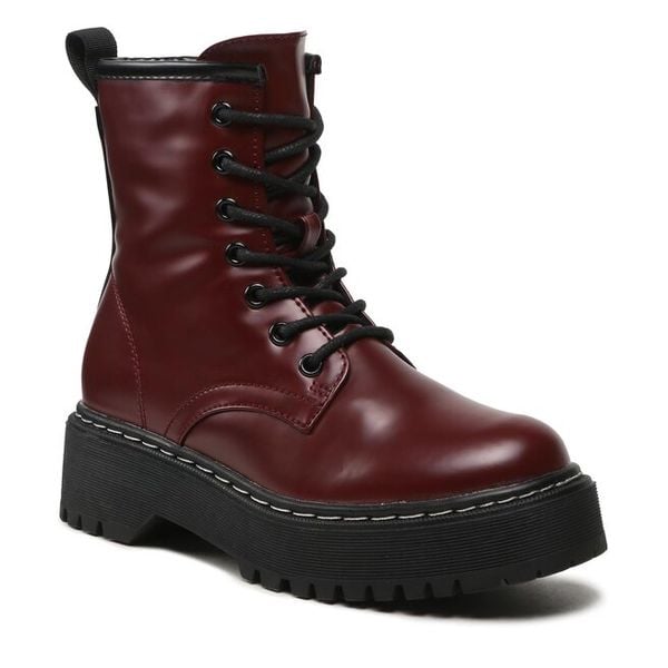 Trapery Jenny Fairy. Czerwone trapery damskie Jenny Fairy, bez zapięcia. Za 143.99 zł.