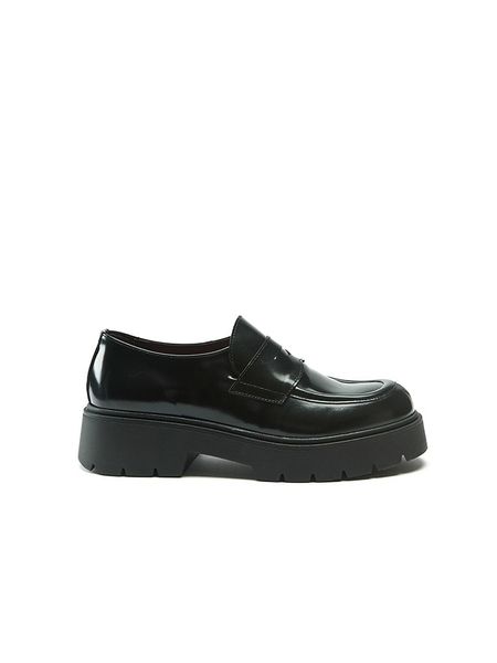 Frank Daniel Skórzane mokasyny w kolorze czarnym rozmiar: 37. Czarne mokasyny damskie Frank Daniel, bez obcasa. Za 506.45 zł.