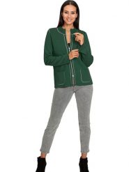 Heine Kardigan w kolorze zielonym rozmiar: 36. Zielone kardigany damskie Heine, bez wzorów. Za 82.99 zł.