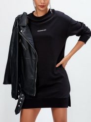 Milan Kiss Sukienka w kolorze czarnym rozmiar: XL. Czarne sukienki damskie Milan Kiss, bez wzorów, bez ramiączek. Za 152.99 zł.