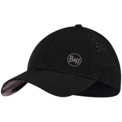 Czapka z daszkiem BUFF SUMMIT CAP IKUT. Czarne czapki z daszkiem damskie Buff, bez wzorów. W wyprzedaży za 104.93 zł.