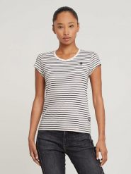 G-Star Koszulka w kolorze białym rozmiar: XXS. Białe bluzki damskie G-Star, xxs, bez wzorów, z bawełny, retro, bez kołnierzyka, bez ramiączek. Za 65.99 zł.