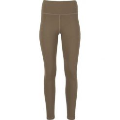 Damskie legginsy Athlecia Gaby. Brązowe legginsy damskie Athlecia, bez wzorów, na jogę i pilates. Za 168.00 zł.