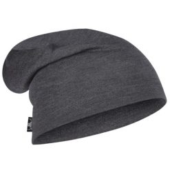 Czapka dla dorosłych Buff Merino Heavyweight Beanie. Szare czapki damskie Buff, bez wzorów, z wełny. Za 149.99 zł.