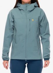 Kurtka softshell damska Fjallraven Bergtagen Stretch Jacket. Niebieskie kurtki damskie Fjällräven, s, bez wzorów, z materiału, bez kaptura. Za 1,055.99 zł.