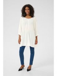 Kaffe Tunika w kolorze białym rozmiar: 42. Białe tuniki damskie Kaffe, bez wzorów, z wiskozy, bez kołnierzyka, bez ramiączek. Za 43.88 zł.