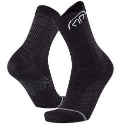 Skarpety do biegania dla doroslych Sidas Run Anatomic Crew wysokosc goleni. Czarne skarpetki damskie SIDAS, bez wzorów, z elastanu. Za 83.00 zł.