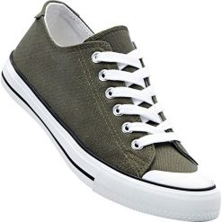 Tenisówki bonprix oliwkowy. Obuwie sportowe casual damskie marki bonprix. Za 44.99 zł.