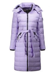 Geographical Norway Płaszcz pikowany "Cabima" w kolorze fioletowym rozmiar: S. Różowe płaszcze damskie Geographical Norway, s, bez wzorów, z tkaniny, bez kaptura. Za 290.82 zł.