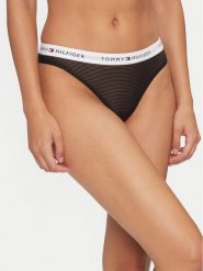 Tommy Hilfiger Komplet 3 par stringów UW0UW05532 Czarny. Czarne komplety bielizny Tommy Hilfiger, bez wzorów, z syntetyku. Za 119.99 zł.