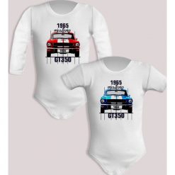 Ford Mustang — body. Body niemowlęce nikiniki, bez wzorów, z bawełny, bez kołnierzyka, bez ramiączek. W wyprzedaży za 50.15 zł.