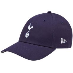 Czapka z daszkiem Tottenham Hotspur - licencjonowana New Era. Niebieskie czapki z daszkiem damskie New Era, bez wzorów, z bawełny. Za 109.99 zł.