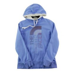Second life - Bluza z kapturem damska The North Face fioletowa - Jak nowy. Fioletowe bluzy damskie The North Face, m, bez wzorów, z materiału, z kapturem. Za 127.76 zł.