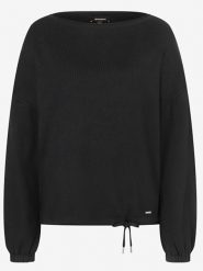 More & More Sweter w kolorze czarnym rozmiar: 36. Czarne swetry klasyczne damskie More & More, bez kołnierzyka. Za 105.38 zł.