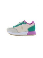 U.S. Polo Assn. Sneakersy w kolorze beżowym ze wzorem rozmiar: 41. Brązowe obuwie sportowe damskie U.S. Polo Assn., bez zapięcia. Za 217.99 zł.