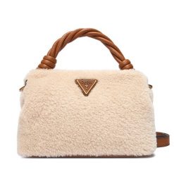 Torebka Guess. Brązowe torebki klasyczne damskie Guess, bez dodatków. Za 509.99 zł.