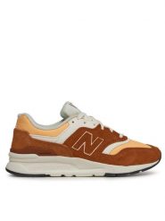New Balance Sneakersy CW997HVR Pomarańczowy. Brązowe obuwie sportowe damskie New Balance, ze skóry, bez zapięcia. Za 329.99 zł.