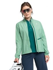 Schöffel Kurtka funkcyjna "Val Bavona" w kolorze miętowym rozmiar: 52. Zielone kurtki sportowe damskie Schöffel, bez wzorów, bez kaptura. Za 527.10 zł.