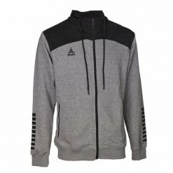 Bluza Select Oxford Zip Hoodie. Czarne bluzy damskie Select, xl, bez wzorów, z bawełny, z kapturem. Za 323.50 zł.